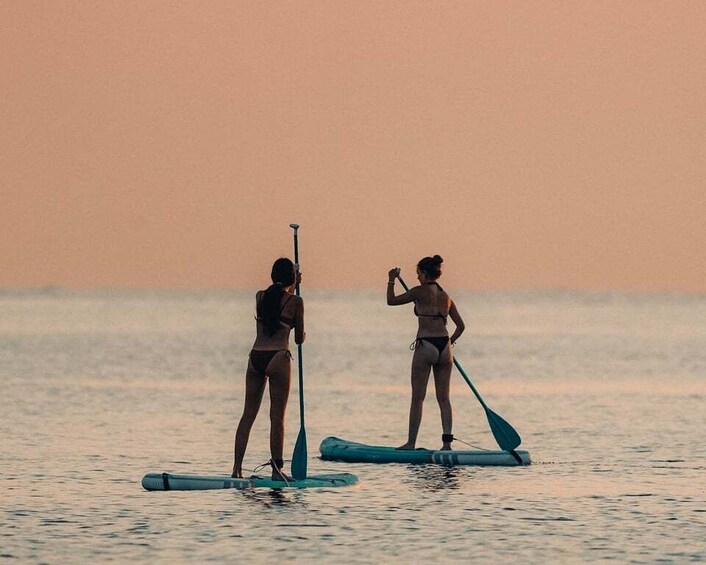 Torrevieja: SUP Paddleboard Rental on Los Locos Beach