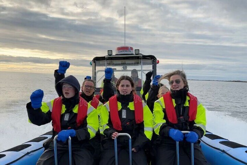 RIB RUSH - RIB boat adventure in Reykjavik, Iceland