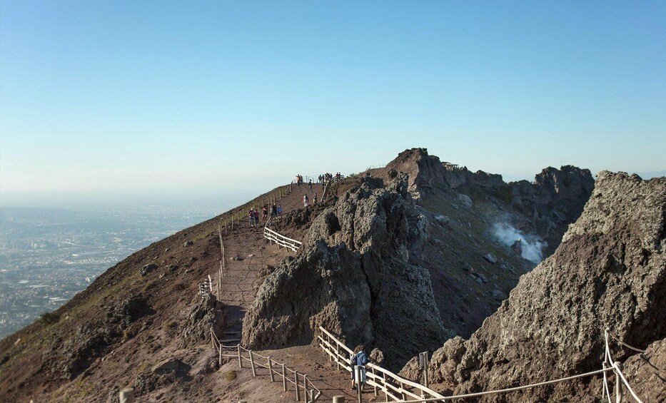 Picture 6 for Activity Vesuvio Bike Tour: Summit Ride, Ticket & Tasting Experience