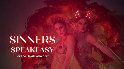 London: Sinner Speakeasy Cabaret Show Ticket and Meal Option