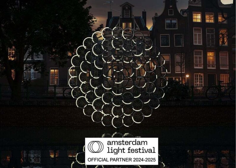 Picture 4 for Activity Amsterdam: Light Festival Canal Cruise with Live Commentary