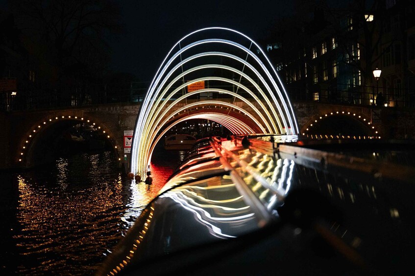 Amsterdam: Light Festival Canal Cruise with Live Commentary