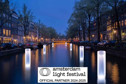 Amsterdam: Light Festival Canal Cruise with Live Commentary