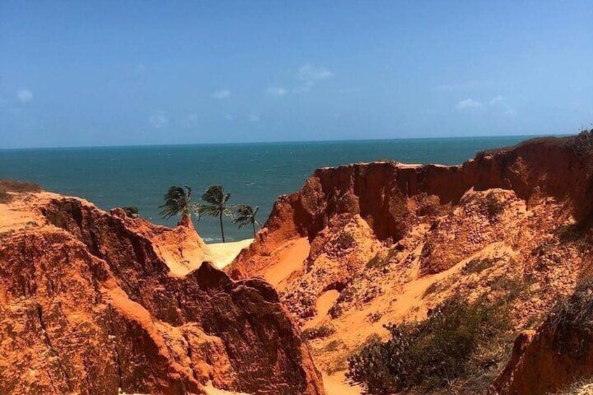 Morro Branco and its enchanting labyrinth of cliffs