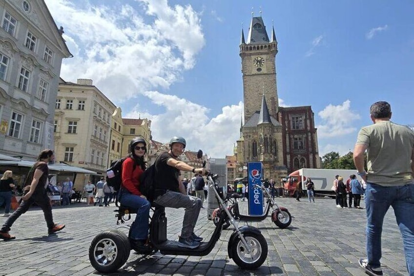 2 Hours Fun Trike Tour in Prague with Guide