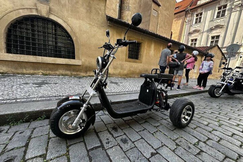 2 Hours Fun Trike Tour in Prague with Guide