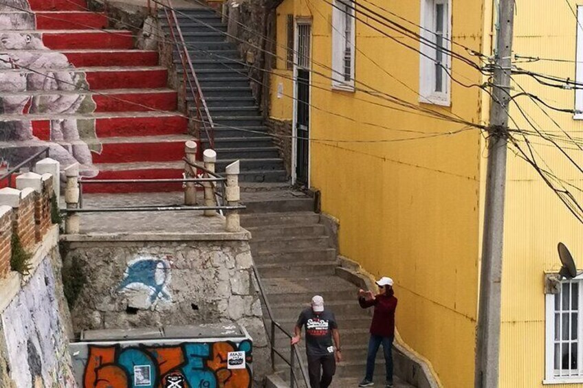 Private Tour Valparaiso from SanAntonio Cruise Terminal to Stgo