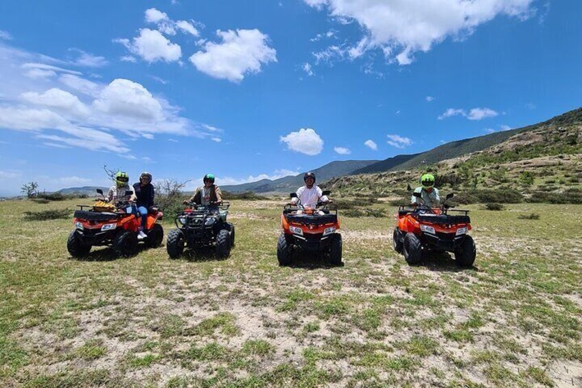 Private Tour on ATV or ATV in the Mountains of Mitla