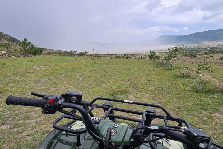 Private Tour on ATV or ATV in the Mountains of Mitla