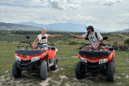 quad bike or Quad Bike Tour in the Mountains and Caves of Mitla