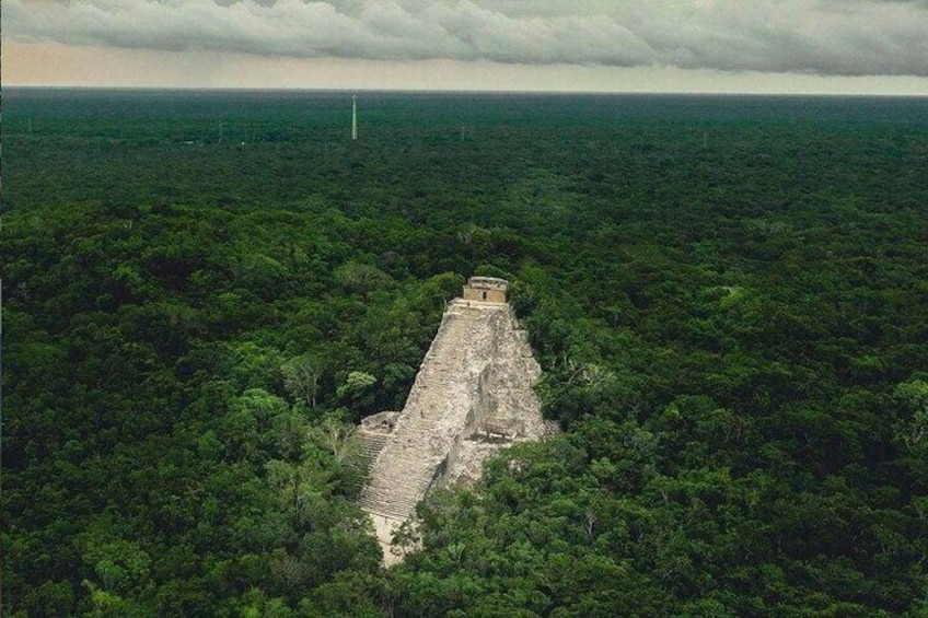 Coba Spider Monkey Private Tour Cenote Mayan Community Included