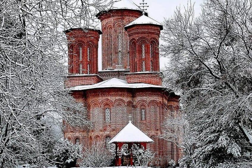 Snagov monastery and Dracula's tomb