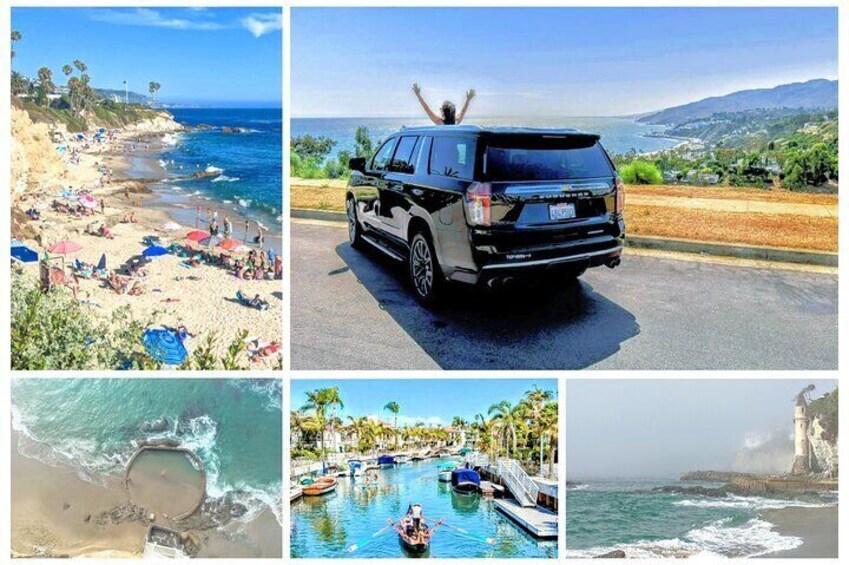 California Beach Towns & Celebrity Homes private flexible tour