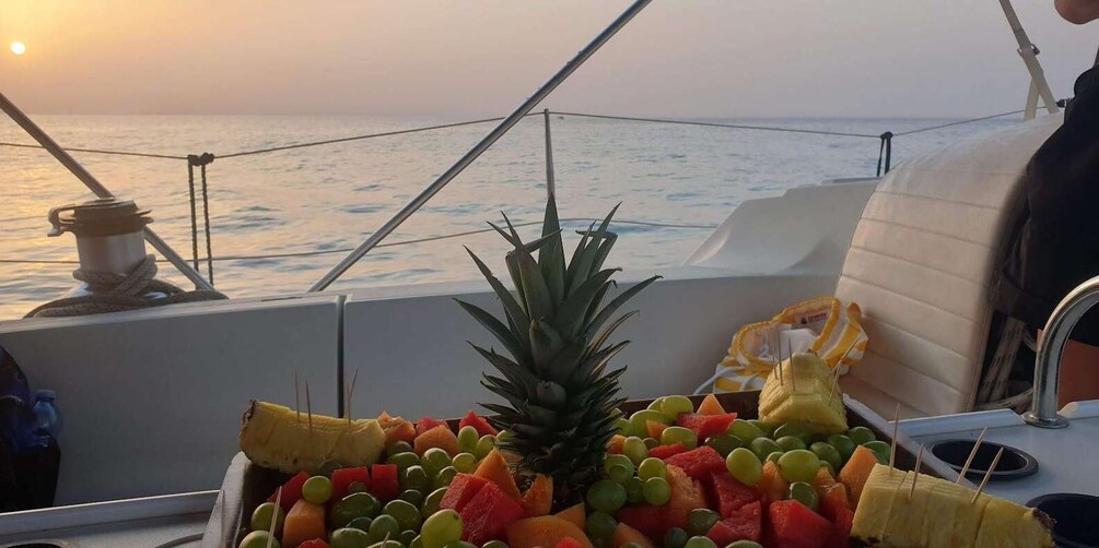 Picture 2 for Activity Tropea: Sunset Aperitif on a Sailing Boat