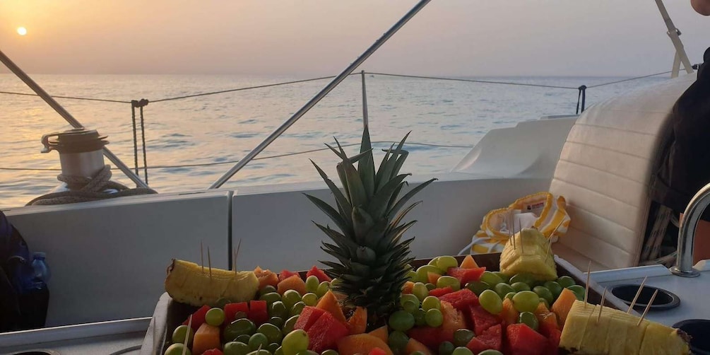Picture 2 for Activity Tropea: Sunset Aperitif on a Sailing Boat