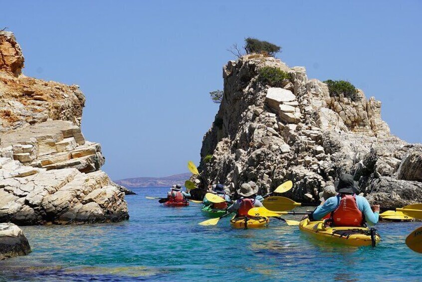 Sea Kayak Naxos / Rina Cave Tour