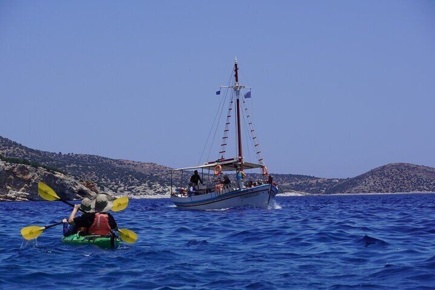 Sea Kayak Naxos / Rina Cave Tour