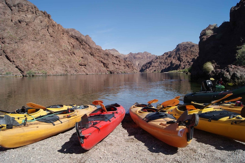 Picture 1 for Activity From Las Vegas: Emerald Cave Kayak Tour with Shuttle Pickup