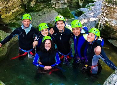 Canyoning tour at Lago di Santa Croce (Dolomiti, Venice)