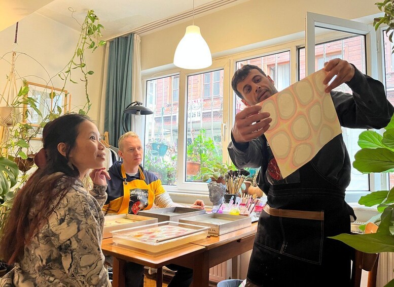 Picture 3 for Activity Authentic Turkish Art Marbling - Ebru - with Locals at Home