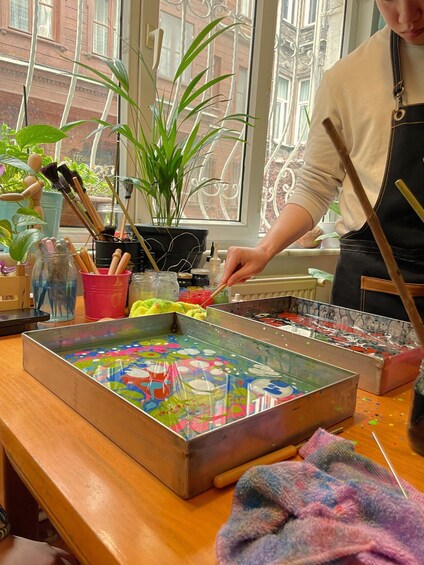 Picture 17 for Activity Authentic Turkish Art Marbling - Ebru - with Locals at Home