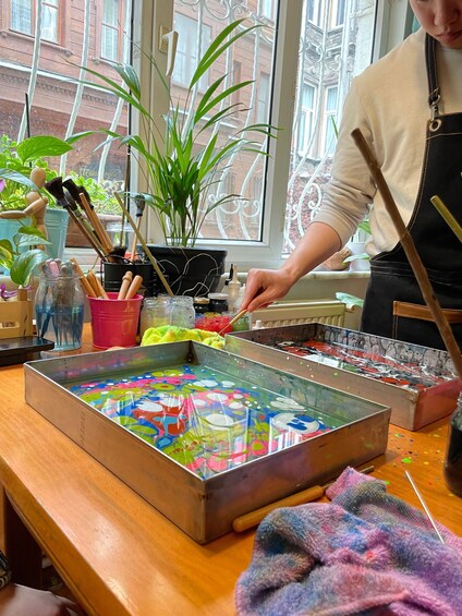 Picture 8 for Activity Authentic Turkish Art Marbling - Ebru - with Locals at Home