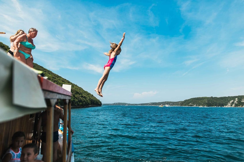 Picture 2 for Activity Rovinj half-day cruise: swim stops, drinks & brunch included