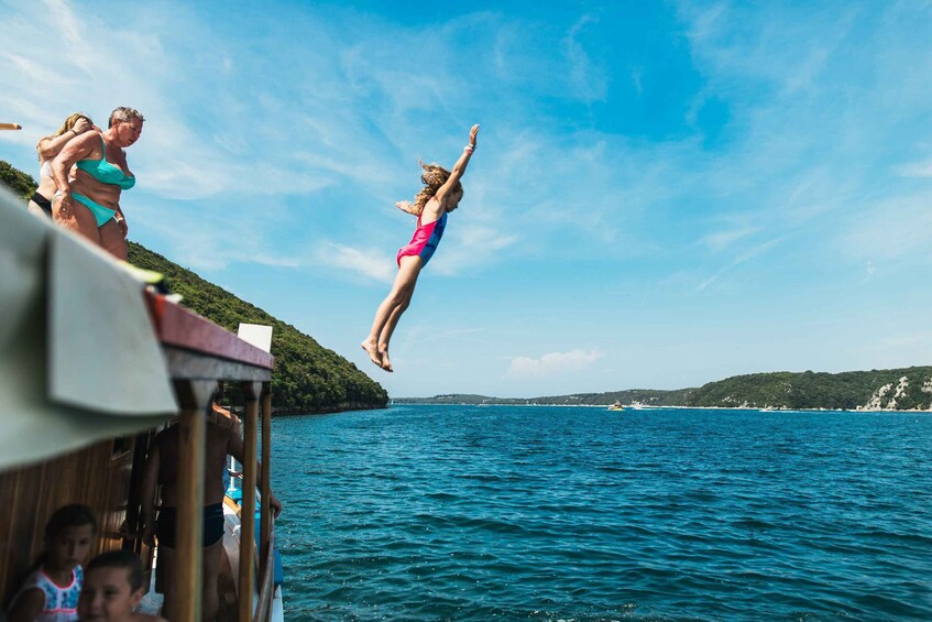 Picture 2 for Activity Rovinj half-day cruise: swim stops, drinks & brunch included