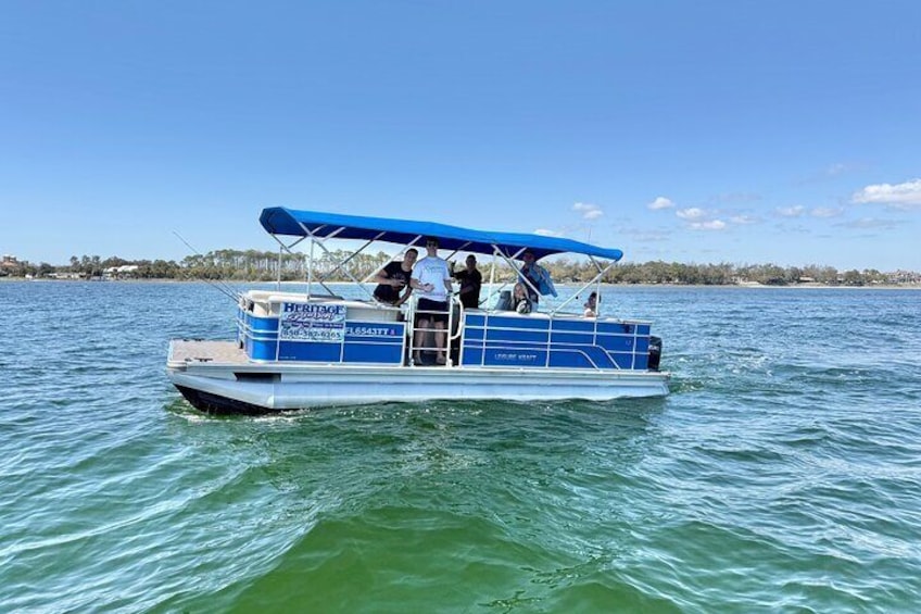 Deluxe 115HP Pontoon Rental