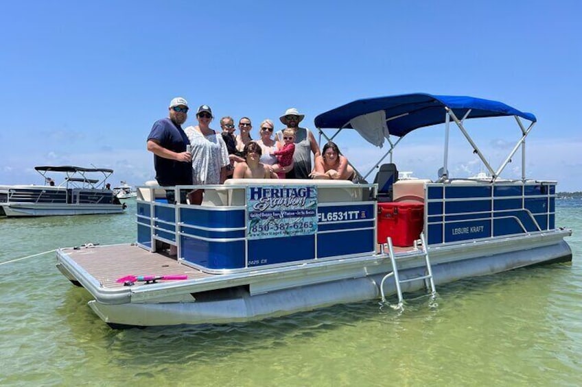 Deluxe 115HP Pontoon Rental