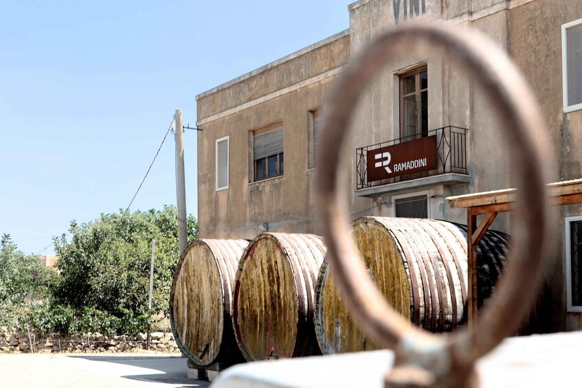 Picture 2 for Activity Marzamemi: Dioniso Wine Tour, Tasting & Typical Dishes