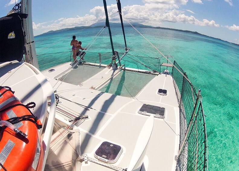 Full-Day Sailing and Snorkeling Catamaran Trip from Fajardo