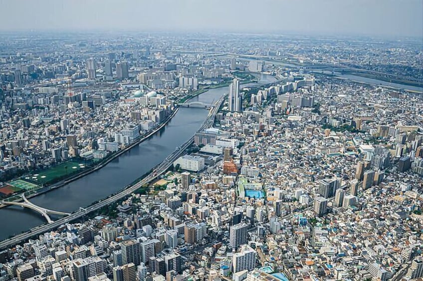 View from Tokyo Skytree 