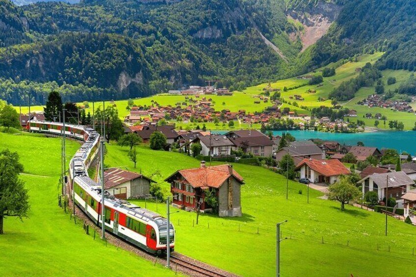 Exclusive Panoramic Train Journey though the Heart of Swiss