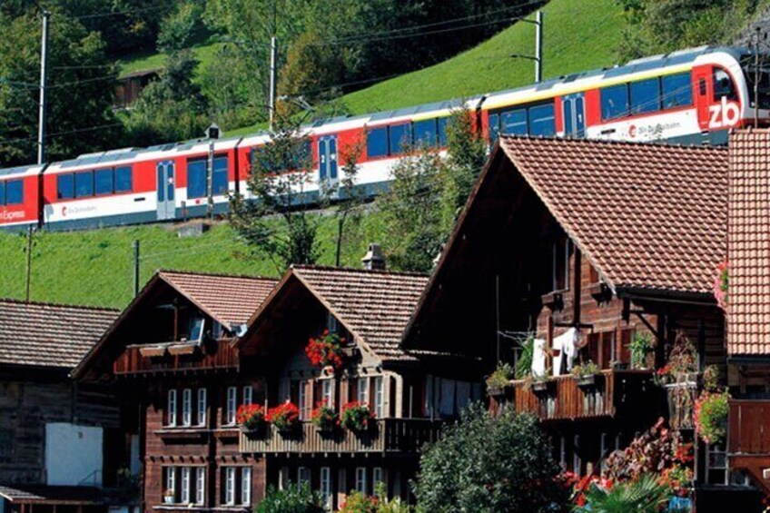 Exclusive Panoramic Train Journey though the Heart of Swiss