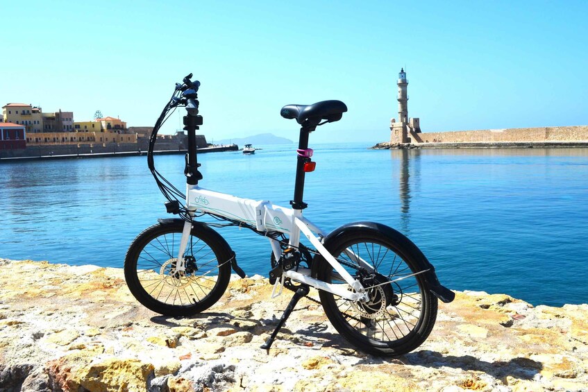 Picture 4 for Activity Chania Ebike Historical Tour + Snack in the most famous cafe