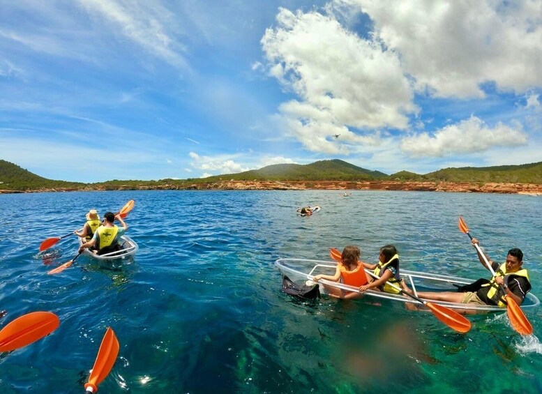 Picture 15 for Activity Ibiza: Pou des Lleo Transparent Kayak or SUP Guided Tour
