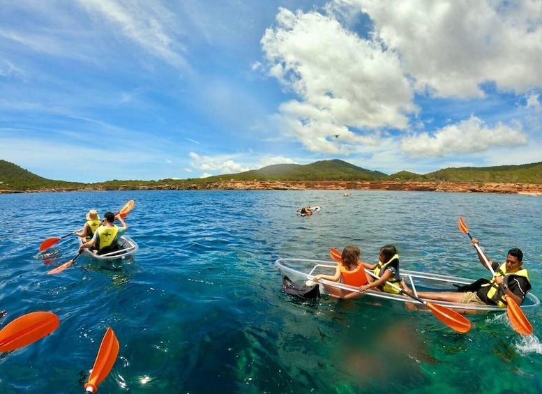 Picture 15 for Activity Ibiza: Pou des Lleo Transparent Kayak or SUP Guided Tour