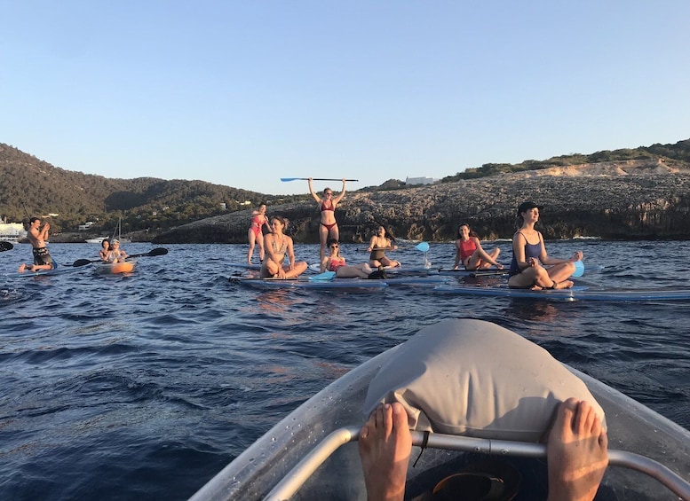 Picture 1 for Activity Ibiza: Pou des Lleo Transparent Kayak or SUP Guided Tour