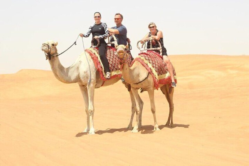 Morning Desert Safari, Quad Bike, Dunes Bashing and Camel Ride