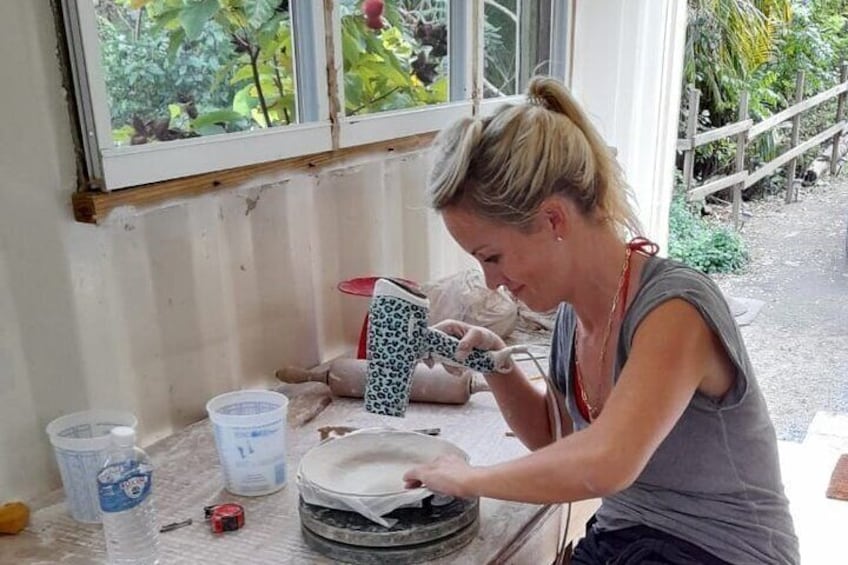 Private Pottery Experience at British Virgin Islands