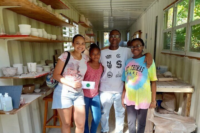 Private Pottery Experience at British Virgin Islands