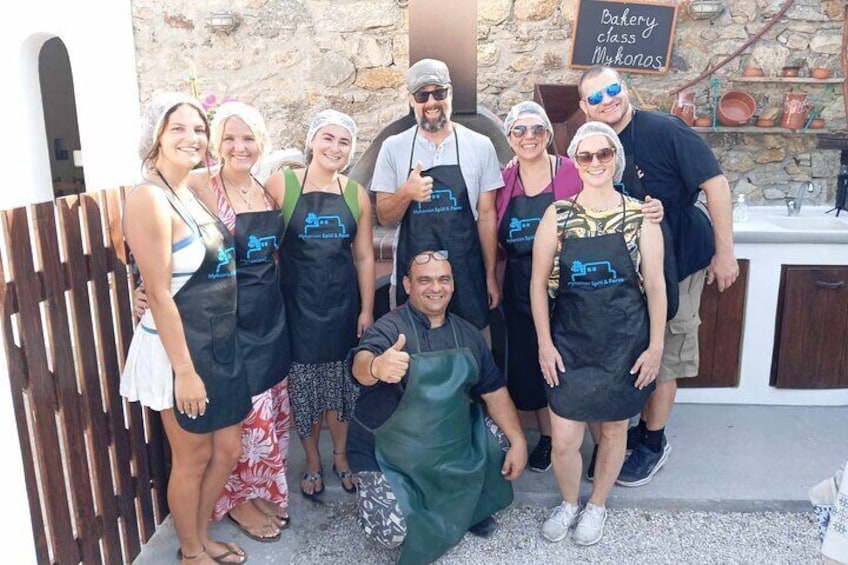 Mykonian Farm and Bakery Class with Brunch in Greece