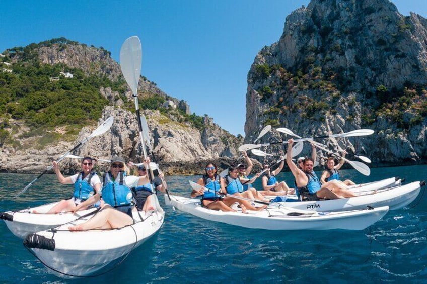 Capri Grottos and Faraglioni Rocks tour