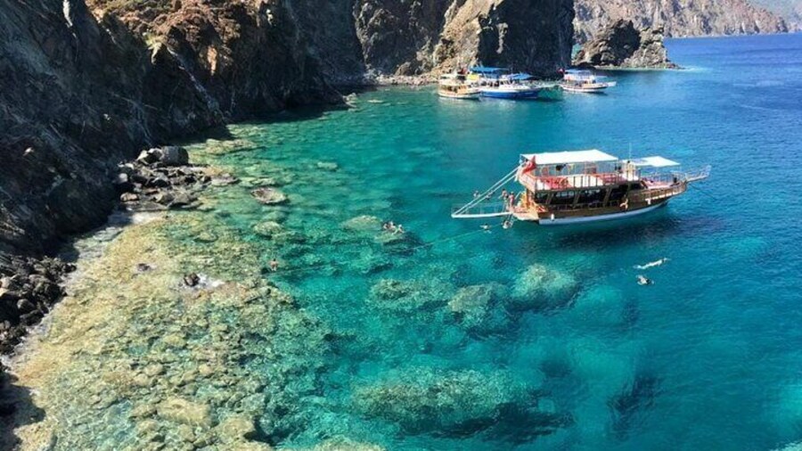 Adrasan Suluada Guided Boat Tour with Lunch