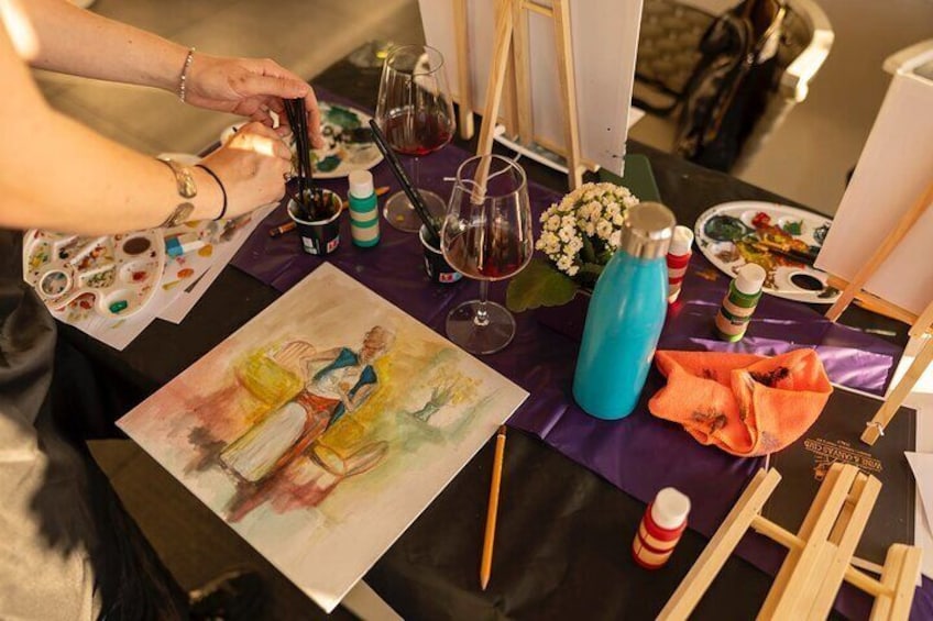 Wine and Canvas Club of Rome