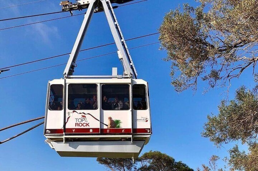 Cable car to the top of the Rock included in the Pass!