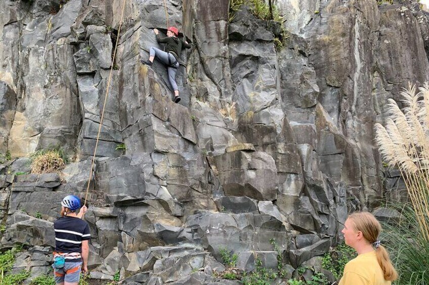 Outdoor Rock Climbing Auckland