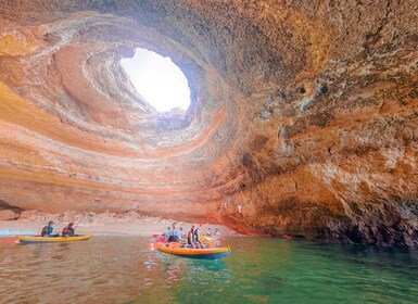 Benagil: Caves, Coves & Secret Beaches Guided Kayaking Tour