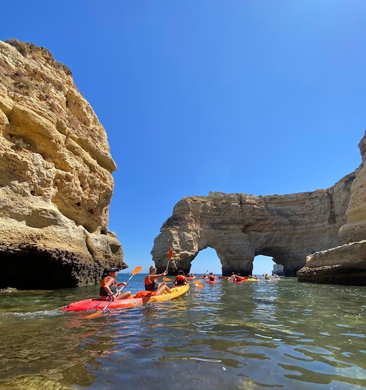 Picture 1 for Activity Benagil: Caves, Coves & Secret Beaches Guided Kayaking Tour